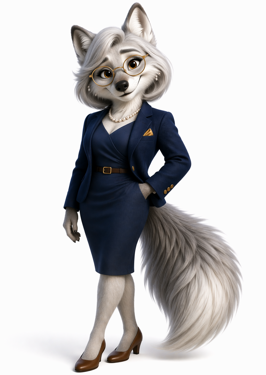 Silver Grace — female mascot