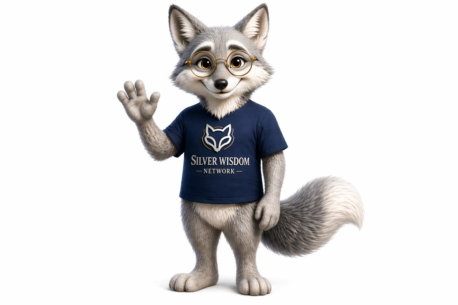 Silver Fox — Silver Wisdom Network Mascot
